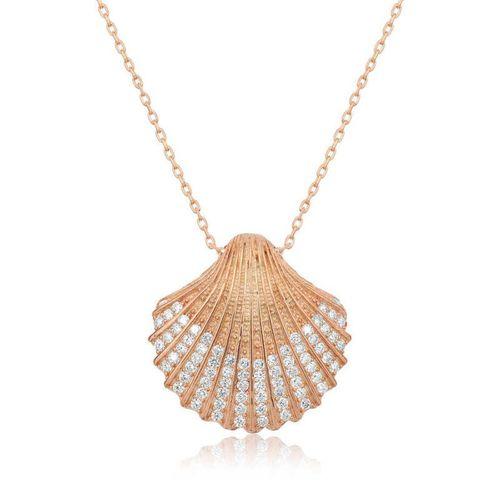 Gümüş İstiridye Kolye