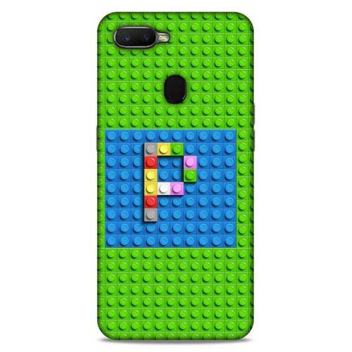 Lopard Oppo Ax7 Uyumlu Kılıf BloX (28) Arka Kapak P Harfi