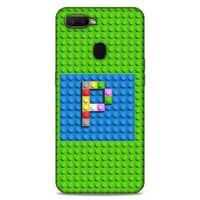 Lopard Oppo Ax7 Uyumlu Kılıf BloX (28) Arka Kapak P Harfi