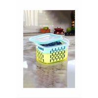 Süzgeçli Yıkama Hazneli Turşu Ve Zeytin-peynir Saklama Kabı 1.6lt Royaleks-Ak511