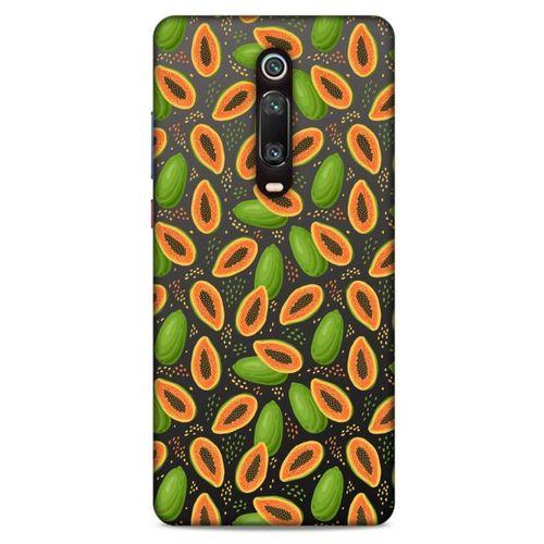Frutix Papaya 01 Xiaomi Mi 9T Kılıf Desenli Silikon