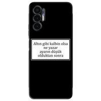 Tecno Pova 3 Kılıf HD Yazı Baskılı Silikon Arka Kapak - Yazı 3