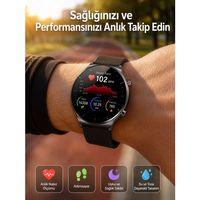 Çok Fonksiyonlu Akıllı Saat Bluetooth Bağlantılı Çağrı Cevaplayabilen Uzun Pil Ömrü Yeni Nesil
