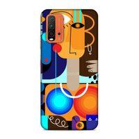 Xiaomi Redmi 9T Uyumlu Kılıf Face'X 43 Thin Fit Kılıf Daireli