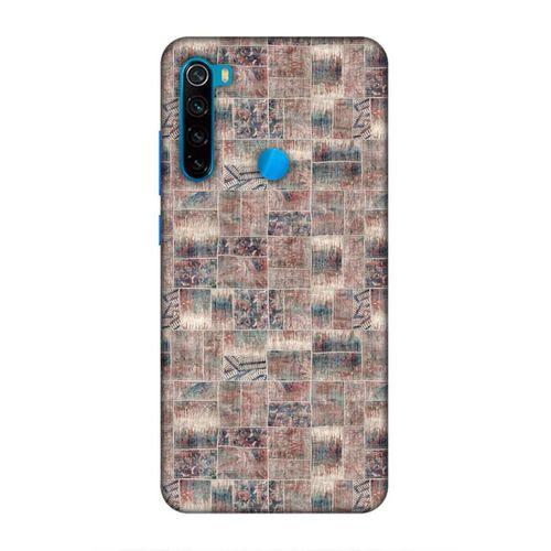 Xiaomi Redmi Note 8 Uyumlu Kılıf Romans (3) Kapak Bej