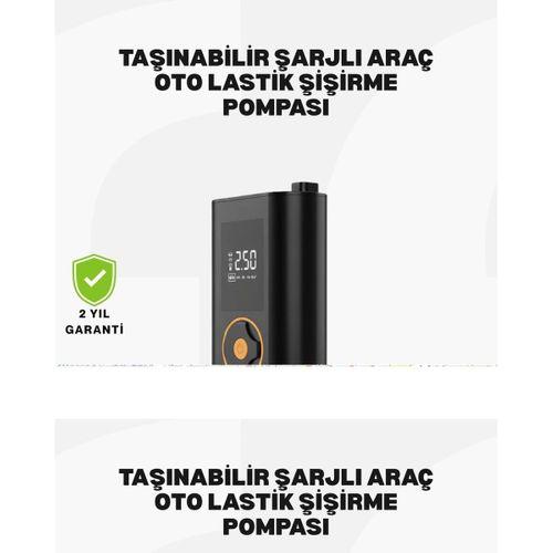 Taşınabilir Dijital Lastik Şişirme Cihazı Güvenli Ve Pratik Kullanım