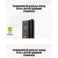 Taşınabilir Dijital Lastik Şişirme Cihazı Güvenli Ve Pratik Kullanım