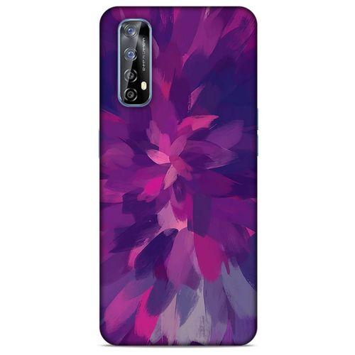 Huawei P Smart 2021 Uyumlu Kılıf Mor Delisi (43) Thin Fit Kılıf Yağlı Boya