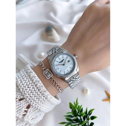 Lee Cooper Çelik Kordonlu 3 Atm Suya Dayanıklı Kadın Kol Saati VS.BLKT.0642