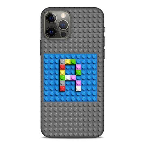 Lopard Apple iPhone 12 Pro Uyumlu Kılıf BloX (29) Arka Koruma Kılıfı R Harfi