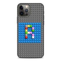 Lopard Apple iPhone 12 Pro Uyumlu Kılıf BloX (29) Arka Koruma Kılıfı R Harfi