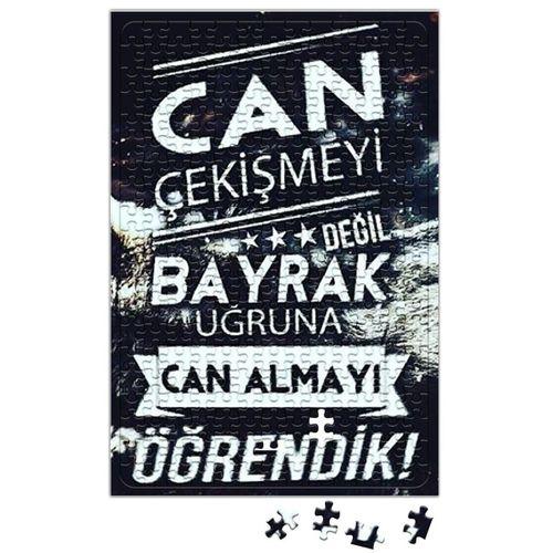 Ayyıldız Can Çekişmeyi Değil Bayrak Uğruna Can Almayı Öğrendik Puzzle 240 Parça Yapboz