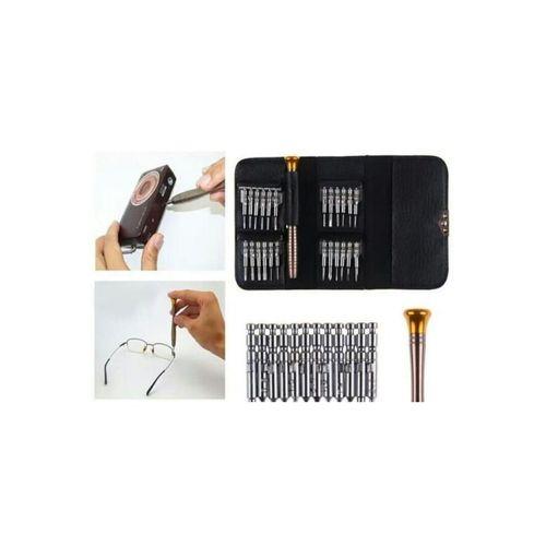 Zhltools Hassas Tornavida Seti 25 Parça Deri Cüzdan