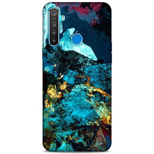 Lopard Oppo Realme 5i Uyumlu Kılıf Soyut Sanat (40) Desenli Fit Silikon Kılıf
