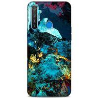 Lopard Oppo Realme 5i Uyumlu Kılıf Soyut Sanat (40) Desenli Fit Silikon Kılıf