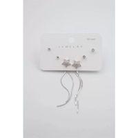 Çoklu Set Küpe - Gümüş