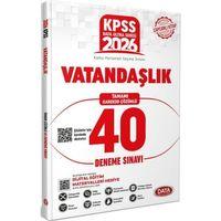 2026 KPSS Vatandaşlık Ultra 40 Deneme Data Yayınları