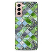 Lopard Samsung Galaxy S21 Uyumlu Kılıf Botanix (87) Silicone Cover