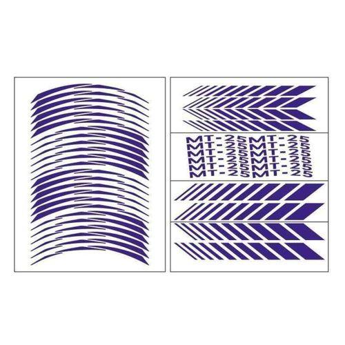 YAMAHA Yamaha Reflektör Mavi Mt-25 Uyumlu Racıng 1 Set Jant Şeridi