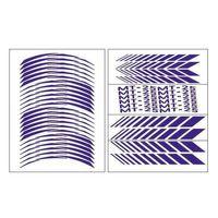 YAMAHA Yamaha Reflektör Mavi Mt-25 Uyumlu Racıng 1 Set Jant Şeridi