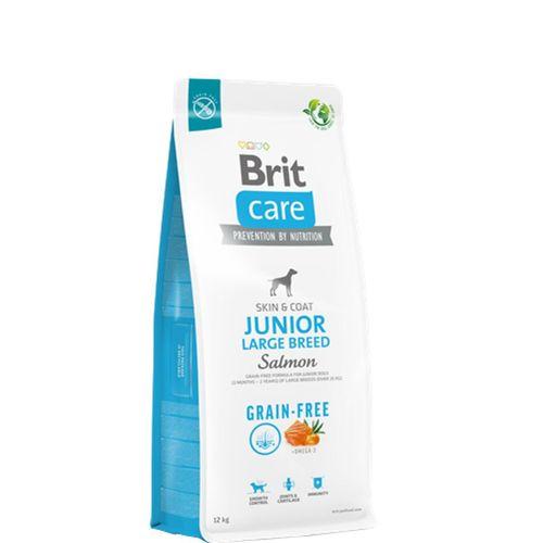 Brit Care Deri Ve Tüy Hassasiyeti Olan Büyük Irk Genç Köpekler İçin, Tahılsız, Somonlu Kuru Mama 12 kg
