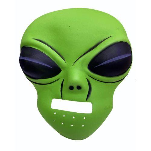 Ghoulish Productions Green Alien Mask 45x30 Cm ( Uzaylı ) - Lisinya