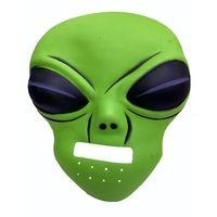 Ghoulish Productions Green Alien Mask 45x30 Cm ( Uzaylı ) - Lisinya