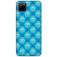 Nazarium (7) Desenli Silikon Kapak Oppo Realme C11 Kılıf