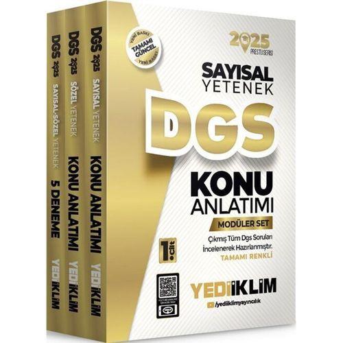 2025 DGS Konu Anlatımlı Modüler Set Yediiklim Yayınları