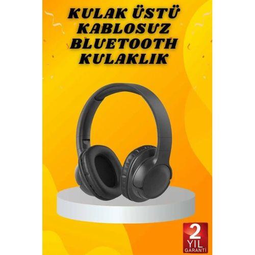 Kulak Üstü Bluetooth Kulaklık Ayarlanabiilir Uzun Pil Ömrü Kablosuz 5.0 Bluetooth