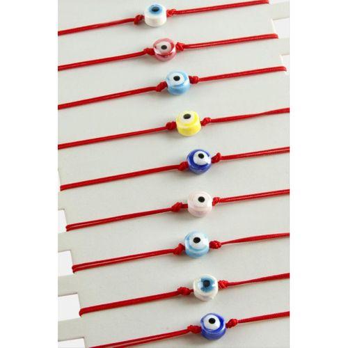 Nazar Cam İp Bileklik