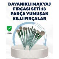 Profesyonel Kullanıma Uygun 13 Parça Makyaj Fırçası Takımı Fiber Kıllı