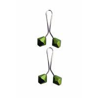 2 Adet Tesettür Eşarp ve Şal Klipsi Yeşil