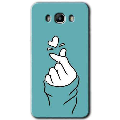 Potkal Hediye Fabrikası Samsung Galaxy J7 2016 Kılıf HD Desen Baskılı Arka Kapak - Mutluluk