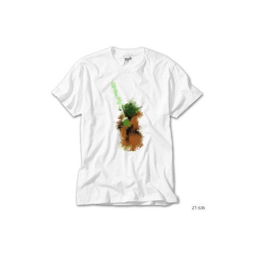 Star Wars Yoda Artwork Beyaz Tişört