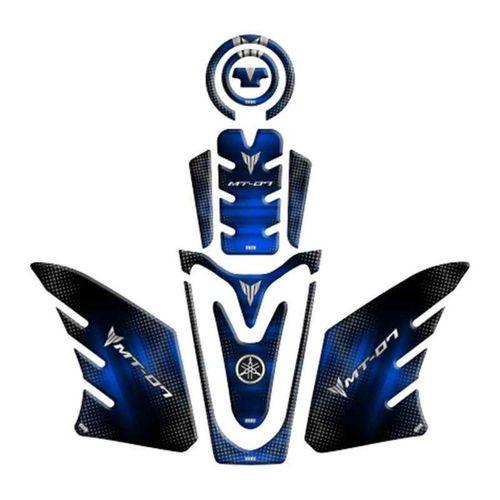 YAMAHA Yamaha Mt07 2021 - 2024 Uyumlu Tank Pad Set 006
