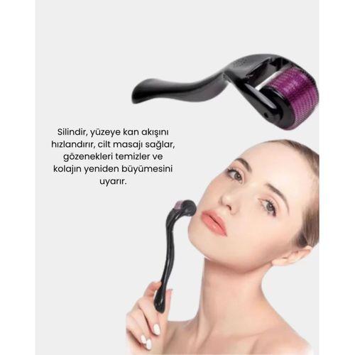 Derma Roller Titanyum İğneli Cilt Yenileyici – Akne, Kırışıklık Ve Leke Karşıtı