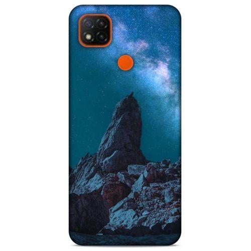 Lopard Xiaomi Redmi 9C Uyumlu Kılıf Gece'S (7) Telefon Kılıfı Açık Mavi