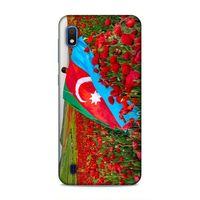 Samsung Galaxy A10 Uyumlu Kılıf Azarbaijan (8) Baskılı Kılıf Azərbaycan Lale