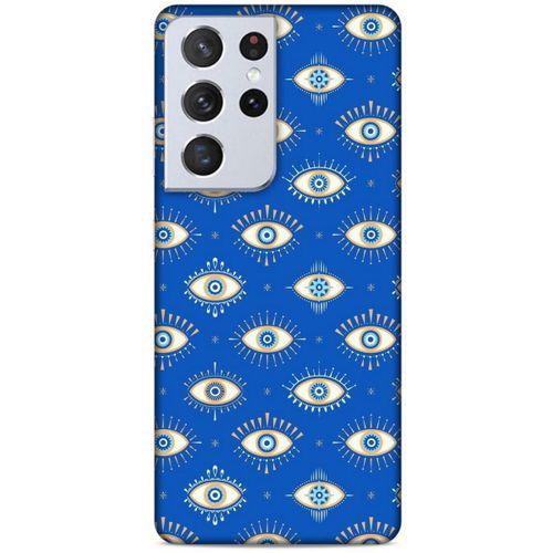 Lopard Samsung Galaxy S21 Ultra Uyumlu Kılıf Nazarium (46) Core Armor Kılıf