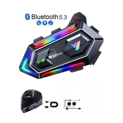 Bluetooth 5.3 Gürültü Engelleyici Kask İçi Intercom 25 Saat Kullanım