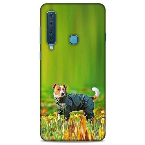 Samsung Galaxy A9 2018 Kılıf Köpek Kıyafetleri (26) Tpu Silikon Kılıf Jack Russell Yağmurluk