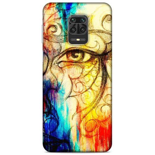 Lopard Xiaomi Redmi Note 9 Pro Uyumlu Kılıf Manipülasyon ☻ (33) Hybrid Kılıf Baskılı