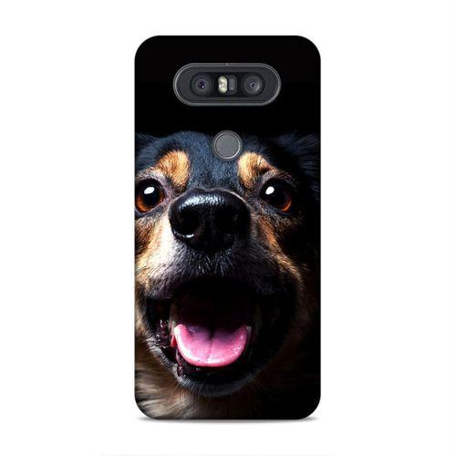 LG Q60 Kılıf Spaniel Arka Kapak Silikon Koruma Full Koruyucu
