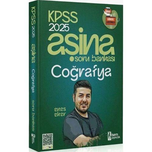 2025 KPSS Coğrafya Aşina Soru Bankası Çözümlü İsem Yayınları
