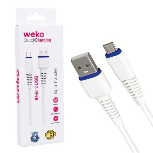 Weko WK-22020 USB To Micro USB Telefon Şarj Kablosu