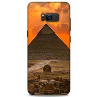 Samsung Galaxy S8 Plus Kılıf Dünya Mimarisi (25) Antişok Kapak Giza Piramitler Mısır