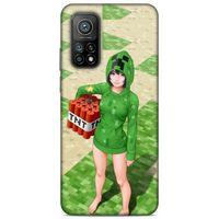 Lopard Xiaomi Mi 10T Pro 5G Uyumlu Kılıf PiXel (33) Hybrid Kılıf TNT Girl