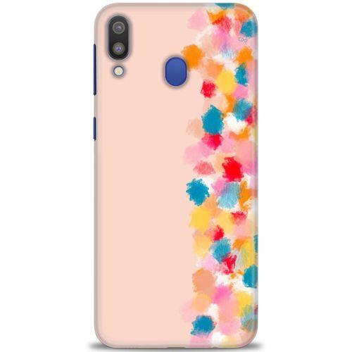 Samsung Galaxy M20 Kılıf HD Baskılı Kılıf - Parça Tuval + Tam Ekran Koruyucu