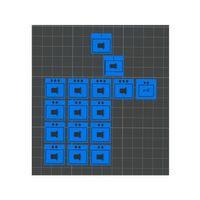 4 CMBG PSYOPS Coy ORBAT Jetonları 3D Baskı (Bu ürün Sadece Plastik parçadır - Almadan Önce Soru Sorabilirsiniz)